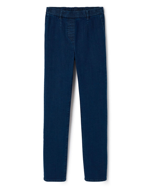 Jean effet ventre plat