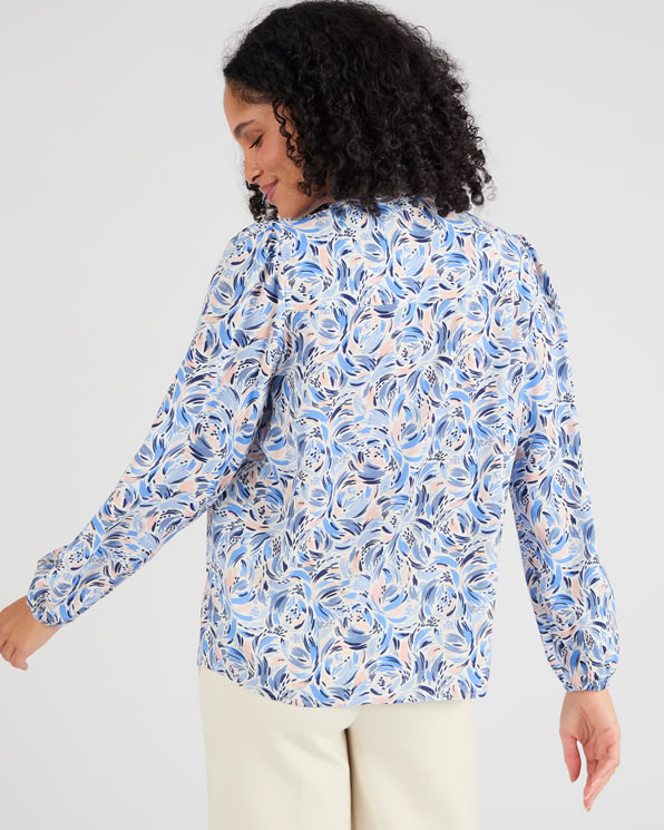 Chemisier imprimé pure viscose