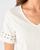 T-shirt détails fantaisie pur coton
