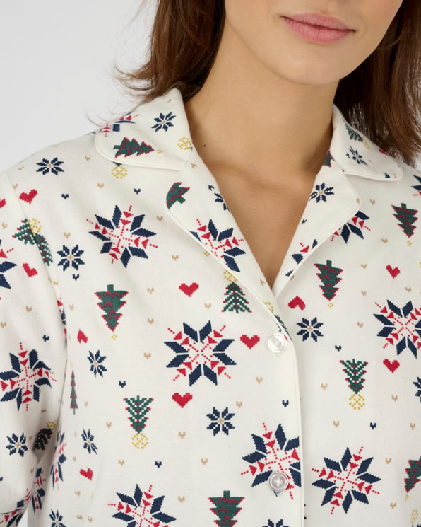 Liquette flanelle pur coton
