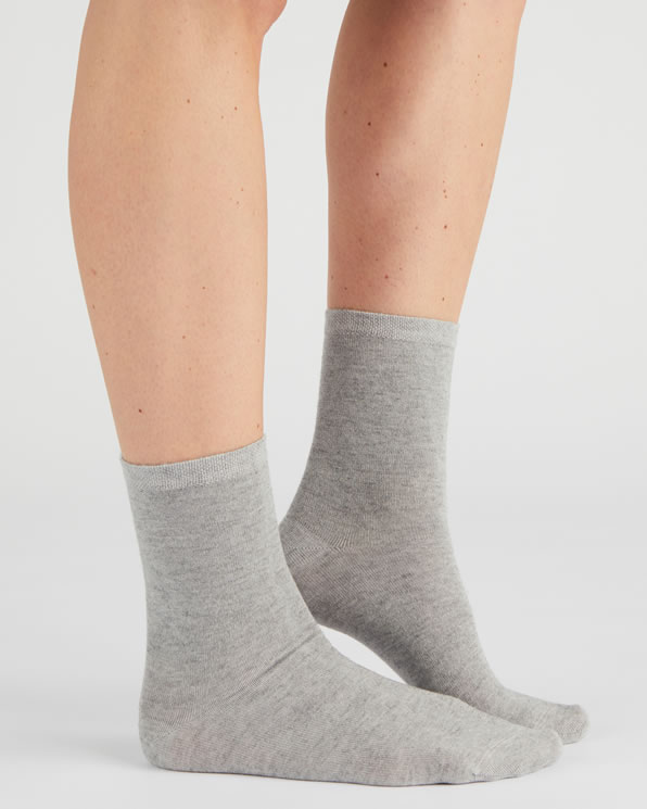 Lot de 2 paire de chaussettes avec cachemire