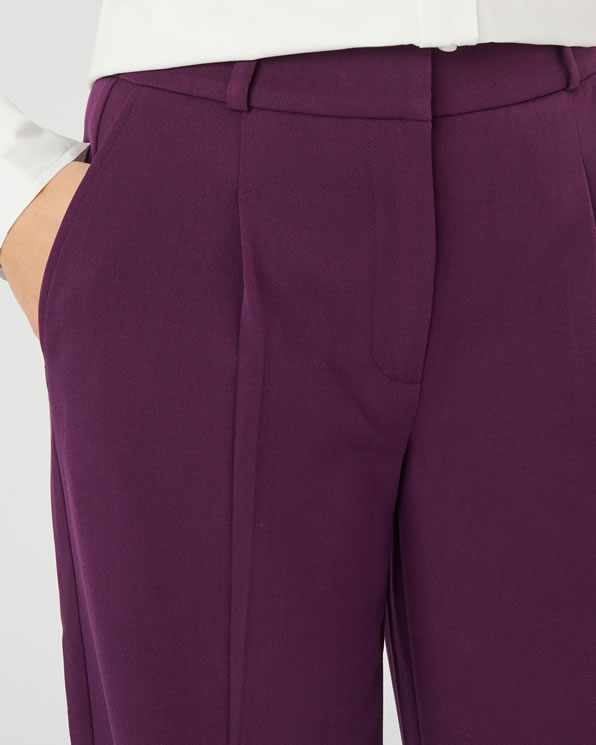 Pantalon large et fluide bi-stretch
