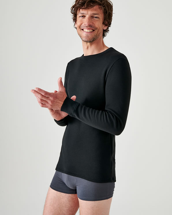 T-shirt Thermolactyl manches longues, molleton gratté