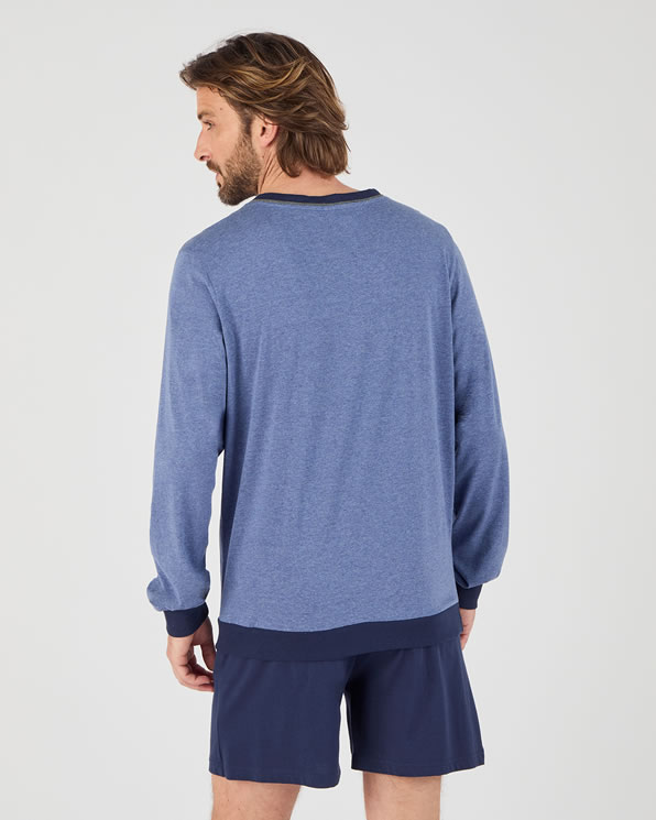 Pyjama 3 pièces short et pantalon