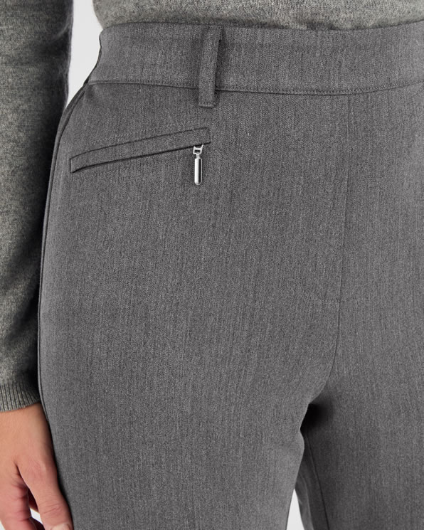 Pantalon droit classique enfilable