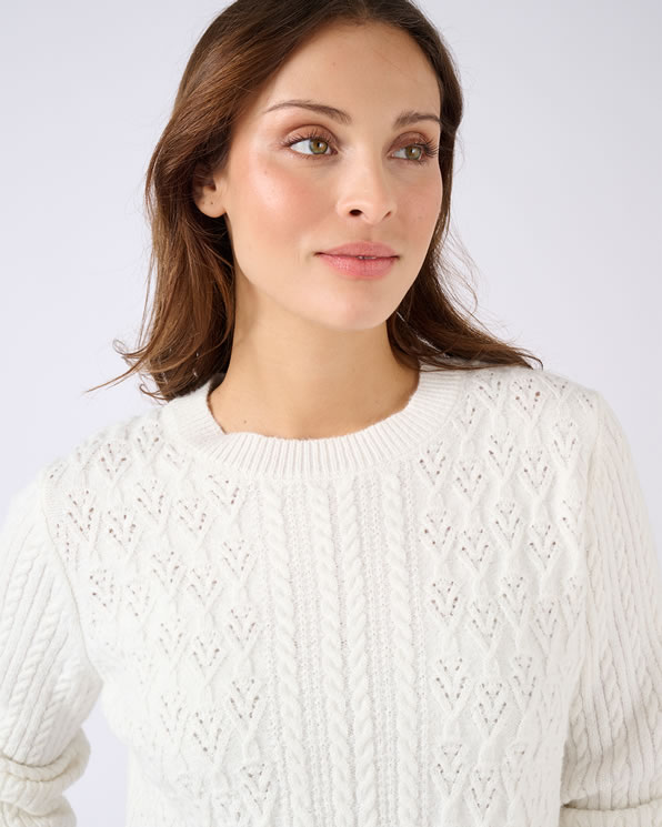 Pull doux jeu de maille Thermolactyl