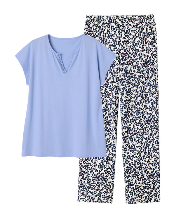Pyjama en maille jersey pur coton