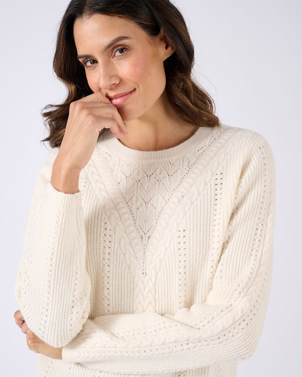 Pull maille fantaisie Thermolactyl