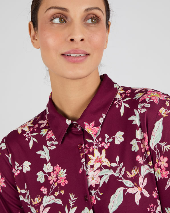 Chemisier en maille chaude