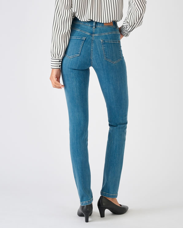 Jean droit 7/8ème Perfect Fit by Damart