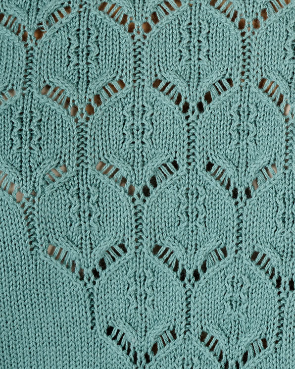 Pull maille ajourée