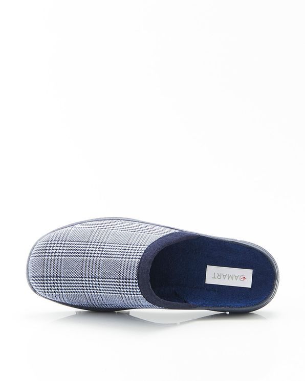 Mules à carreaux
