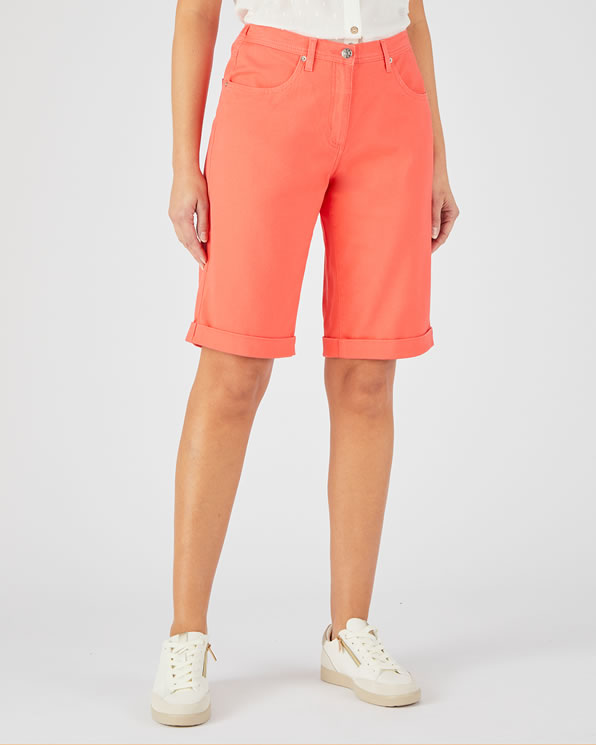 Bermuda coton stretch