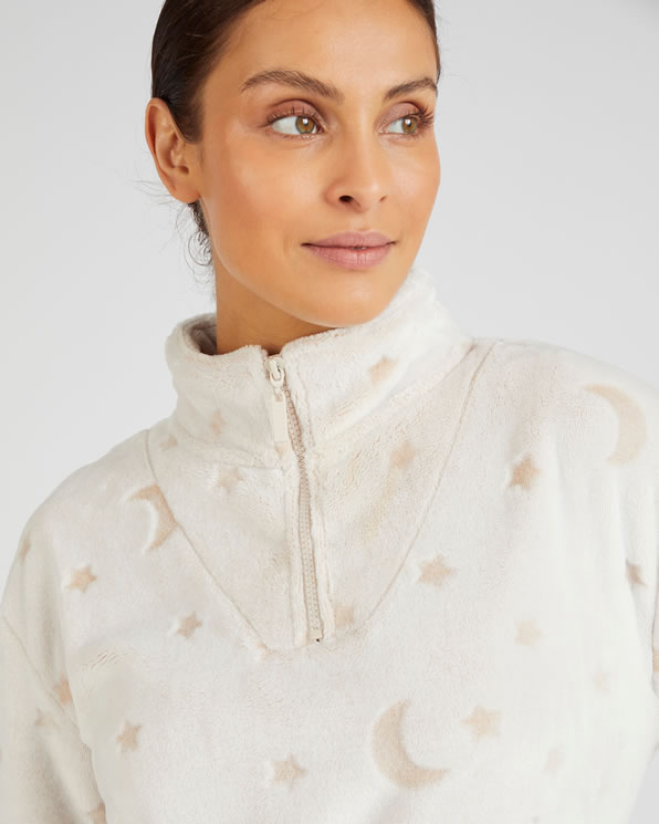 Pyjama Thermolactyl en maille reliéfée