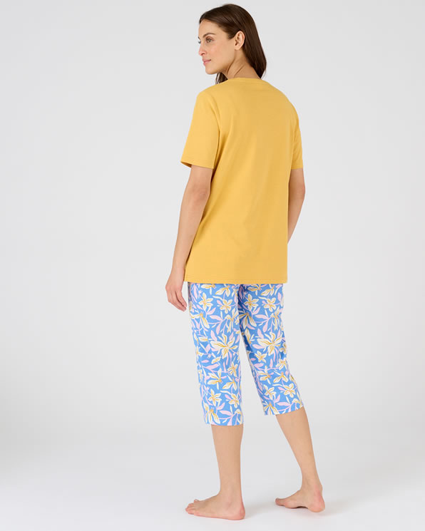 Pyjacourt fantaisie, maille jersey pur coton peigné