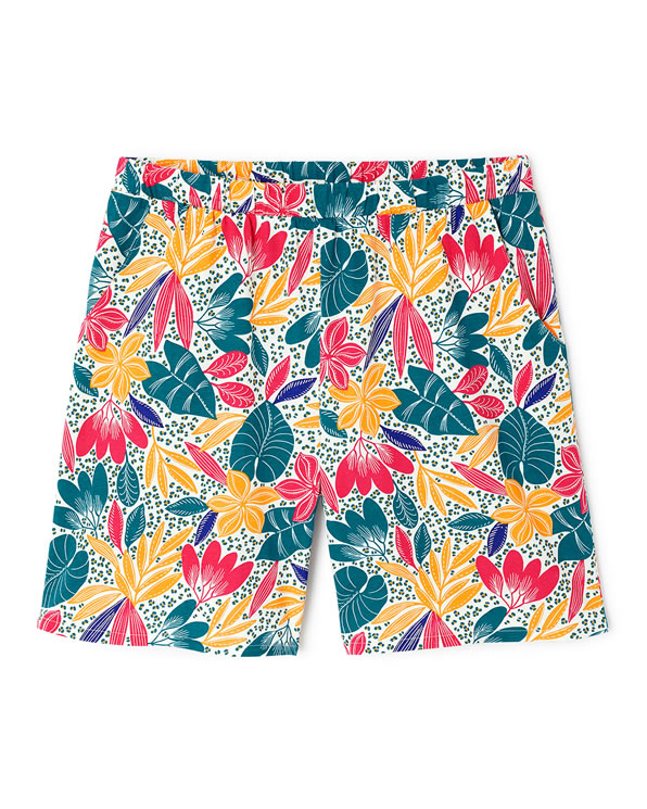 Short de pyjama pur coton peigné