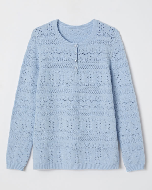 Pull maille ajourée Thermolactyl