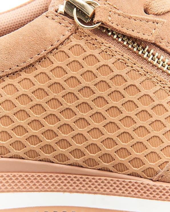 Baskets détail cuir embossé Amortyl