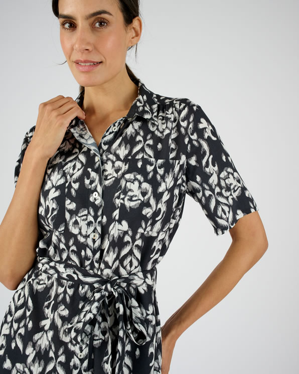 Robe-chemise pure viscose