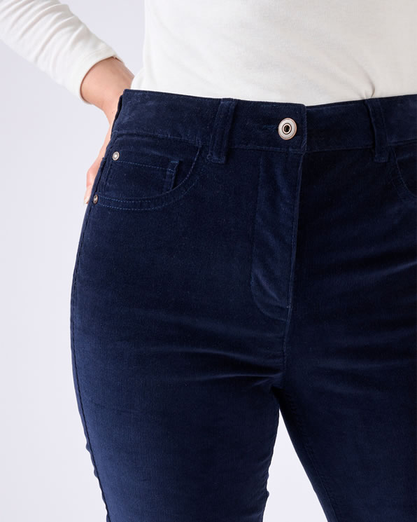 Pantalon velours milleraies Perfect Fit by Damart