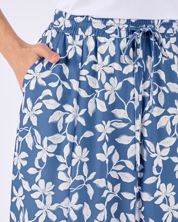 Jupe maille crêpe stretch