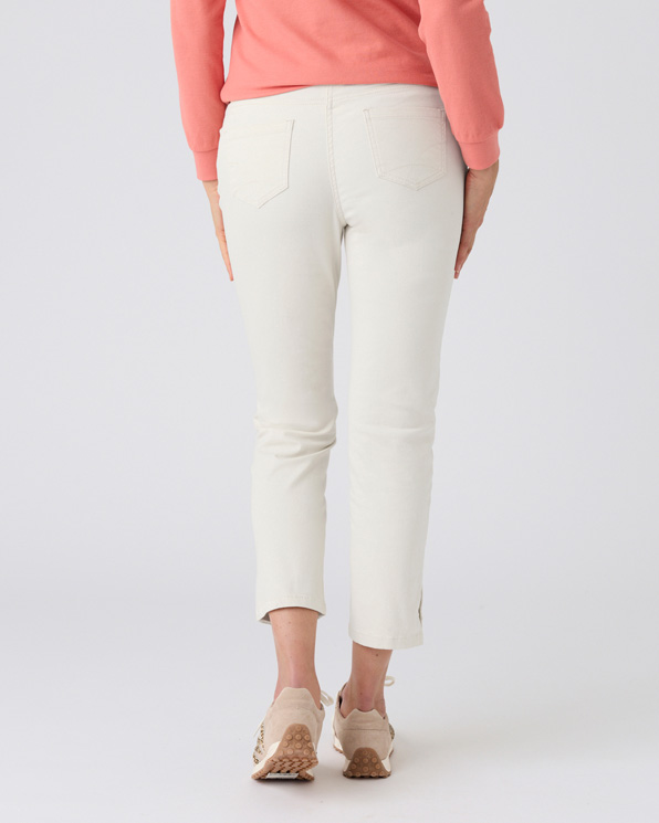 Pantalon 7/8ème fantaisie boutonnée