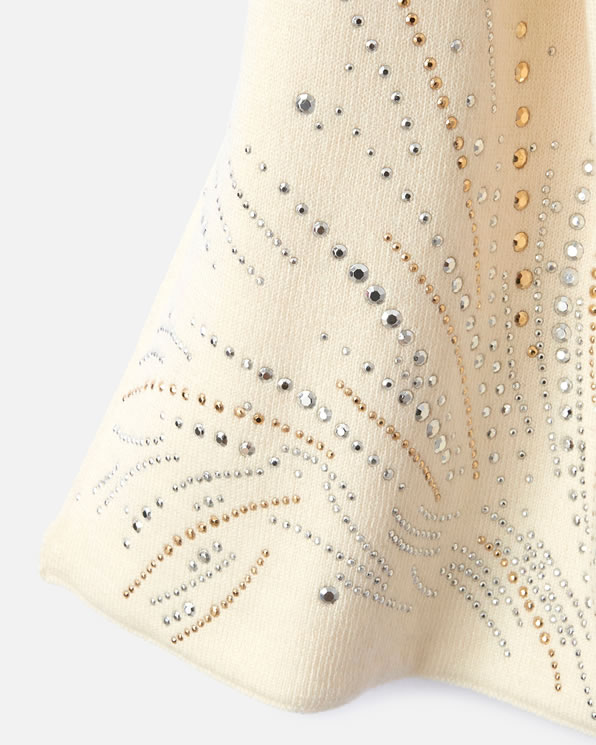 Echarpe à rivets fantaisie