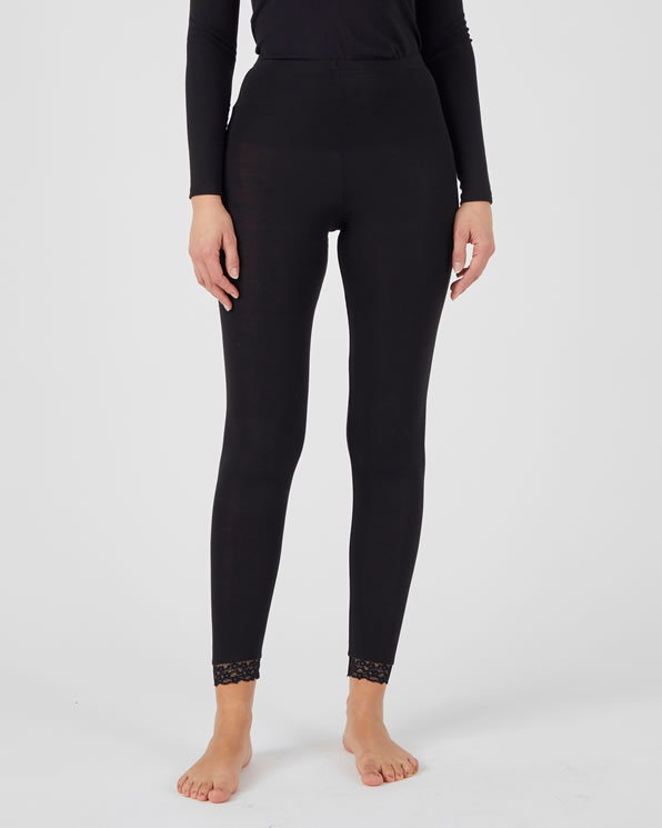 Legging long dentelle Thermolactyl Sensitive
