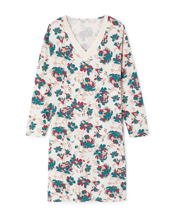 Chemise de nuit maille jersey Thermolactyl