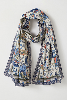 Foulard en voile