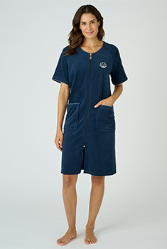 Robe détente éponge