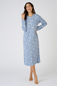 Chemise de nuit maille interlock Thermolactyl