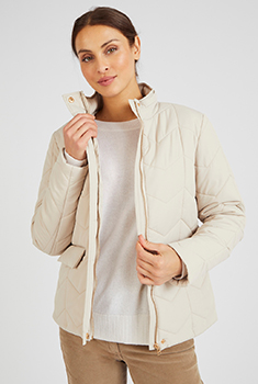 Veste courte matelassée