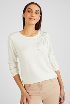 Pull à rivets fantaisie