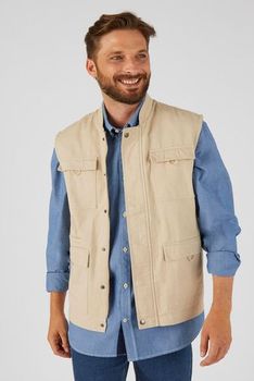 Veste sans manches multipoches