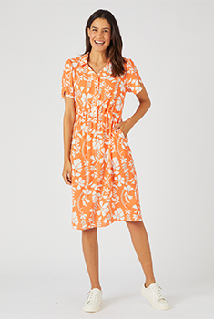Robe crêpe reliéfé