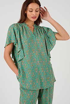 Blouse fibres pure viscose Lenzing™ EcoVero™