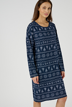 Chemise de nuit en maille Thermolactyl