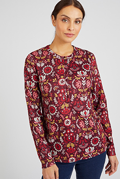 T-shirt en maille chaude