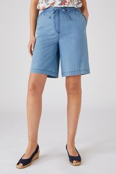 Bermuda Toile chambray, pur coton