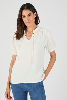 Blouse gaze de coton