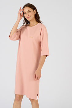 Chemise de nuit en maille gaufrée