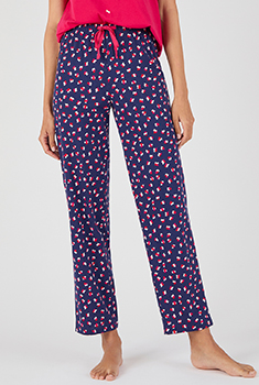 Pantalon de pyjama pur coton peigné