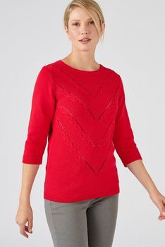 Pull pur coton jeu de tricot