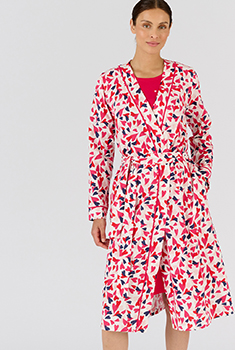 Robe de chambre pur coton peigné