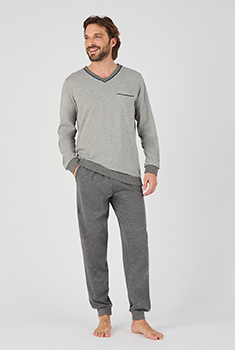 Pyjama 3 pièces short et pantalon