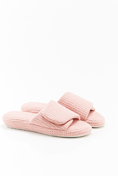 Mules en maille nid d'abeilles