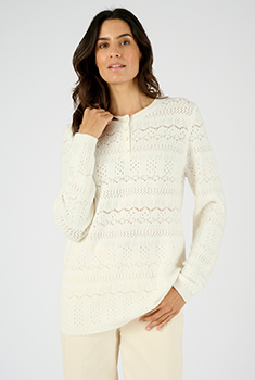 Pull maille ajourée Thermolactyl