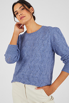 Pull doux jeu de maille Thermolactyl