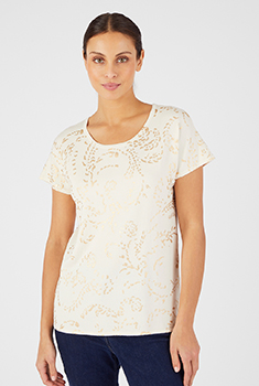 Pull impression brillante